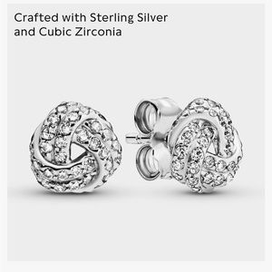 Pandora Love Knot Studs